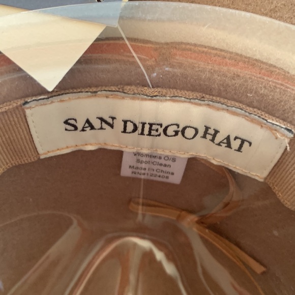 NWT: San Diego Hat Co. Bow Fedora - Picture 5 of 6